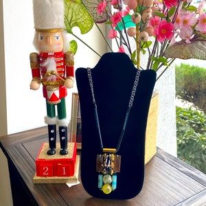 Noctune Contemporary long strand necklace